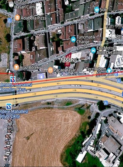 İSTANBUL - SAADETDERE E-5’E KOMŞU SATILIK ARSA